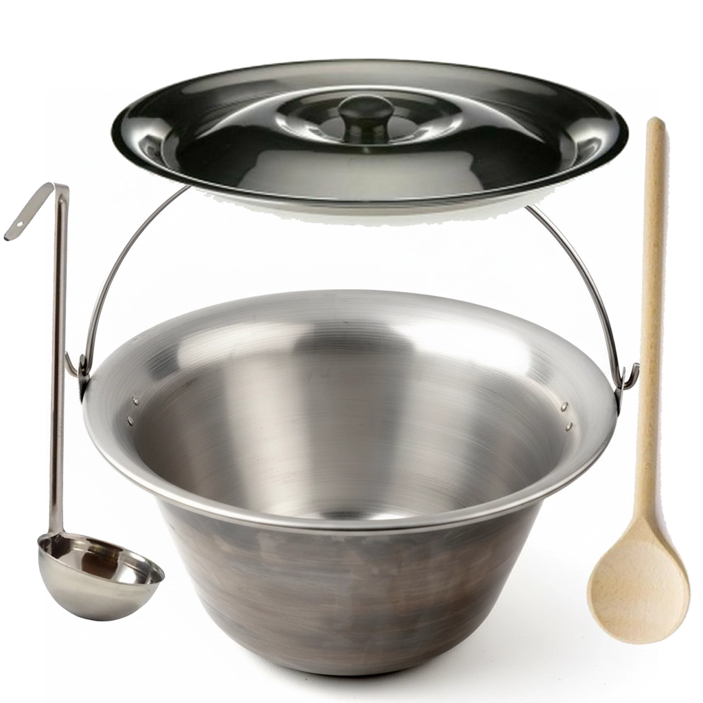 Nerezový kotlík 30 L (1,5mm) kompletka